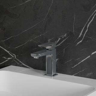 Смеситель для раковины Omnires Parma графит PM7410GR